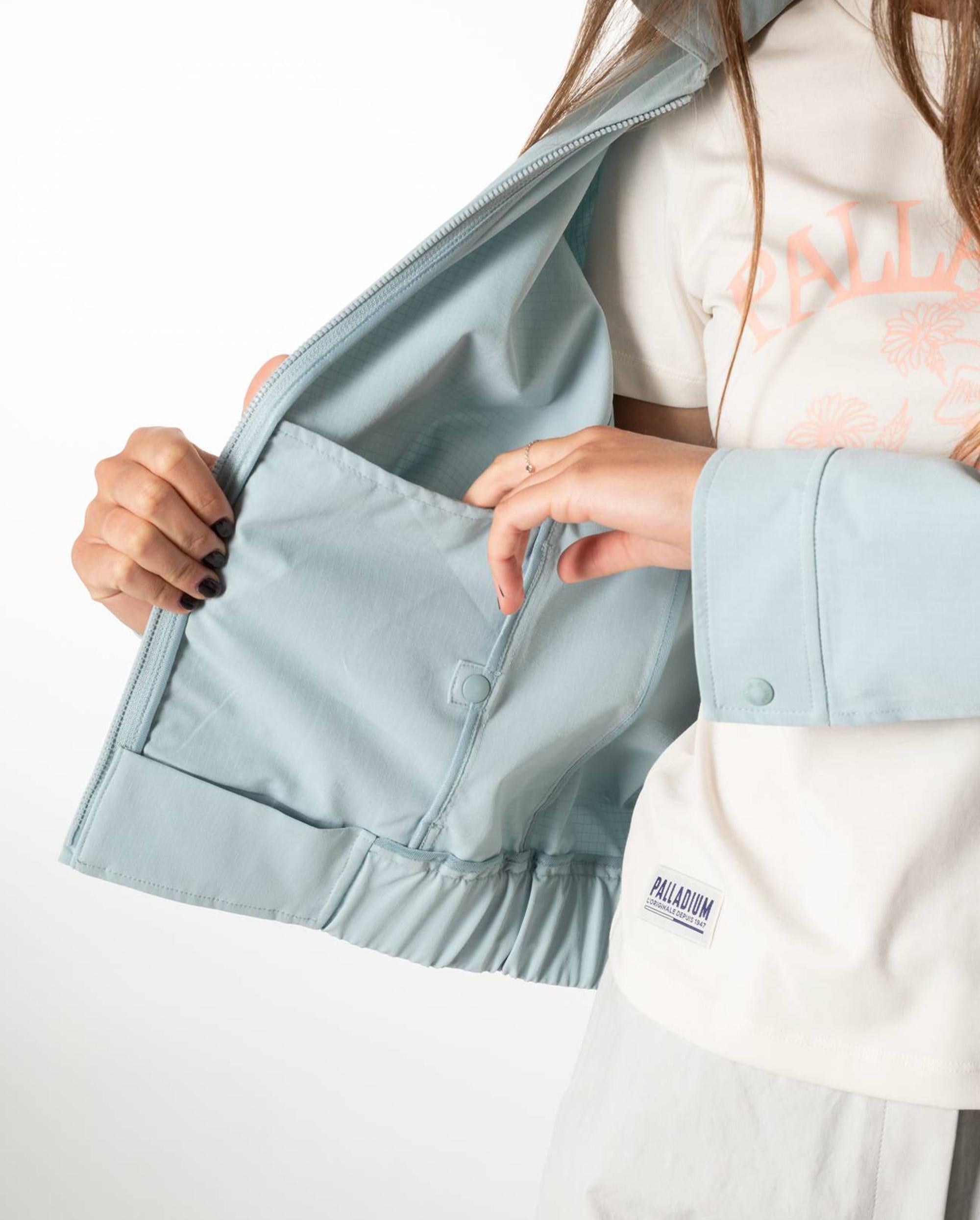 1911720-023 | WOMEN'S CARGO LONG SLEEVES JACKET | CLOUD GRAY - Image 4