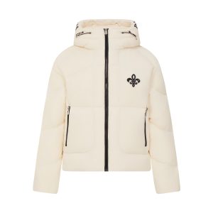 1911932-232 | WOMEN'S MICRO-CROPPED WATER REPELLENT DOWN JACKET | VANILLA ICE