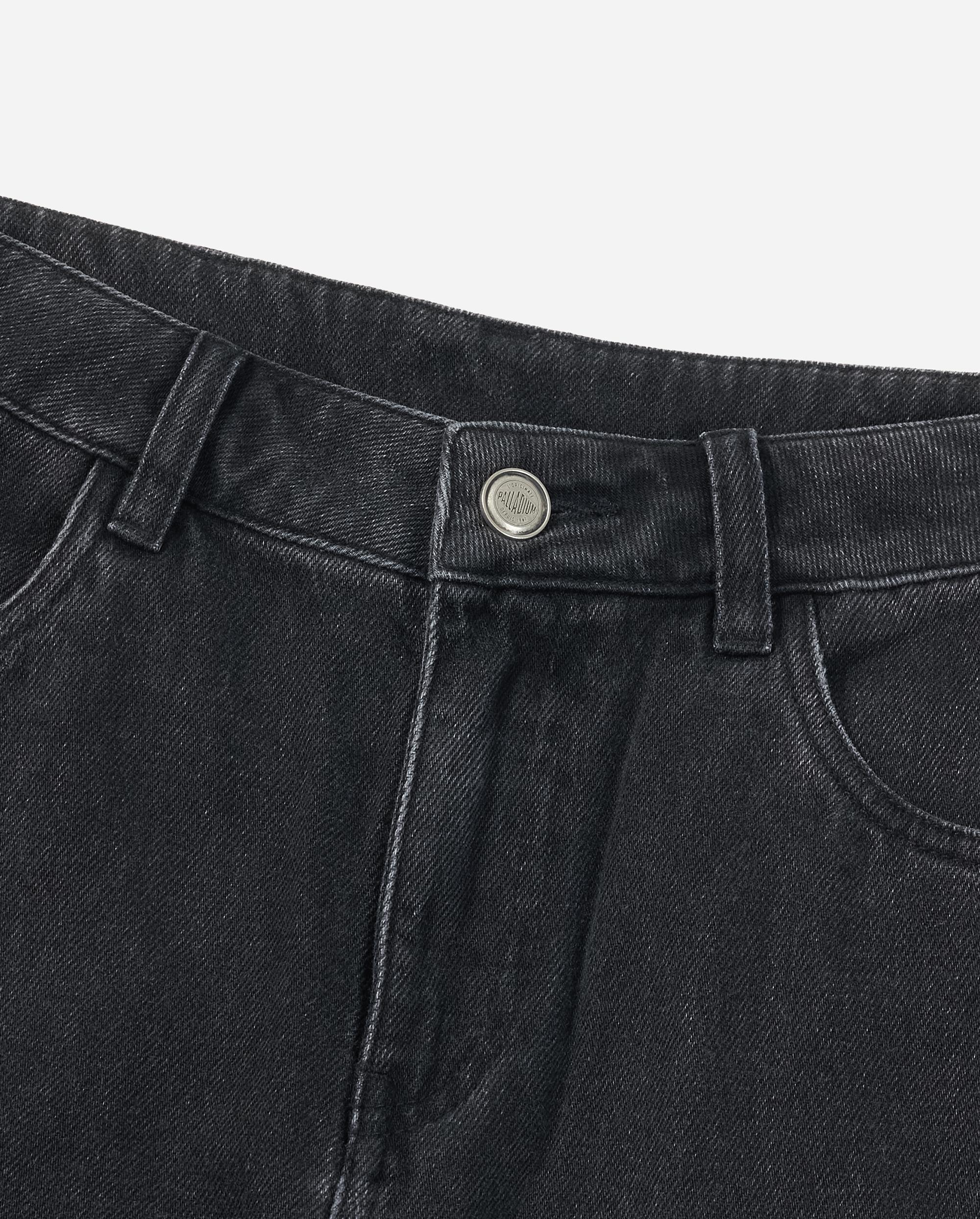 1911957-032 | WOMEN'S IRIS LOGO WIDED-LEG LIGHT WASH JEANS | TAP SHOE - Image 3