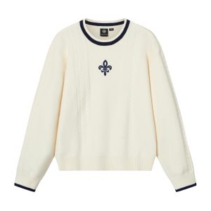 1911984-232 | WOMEN'S IRIS LOGO COLOR BLOCKS SWEATER | VANILLA ICE