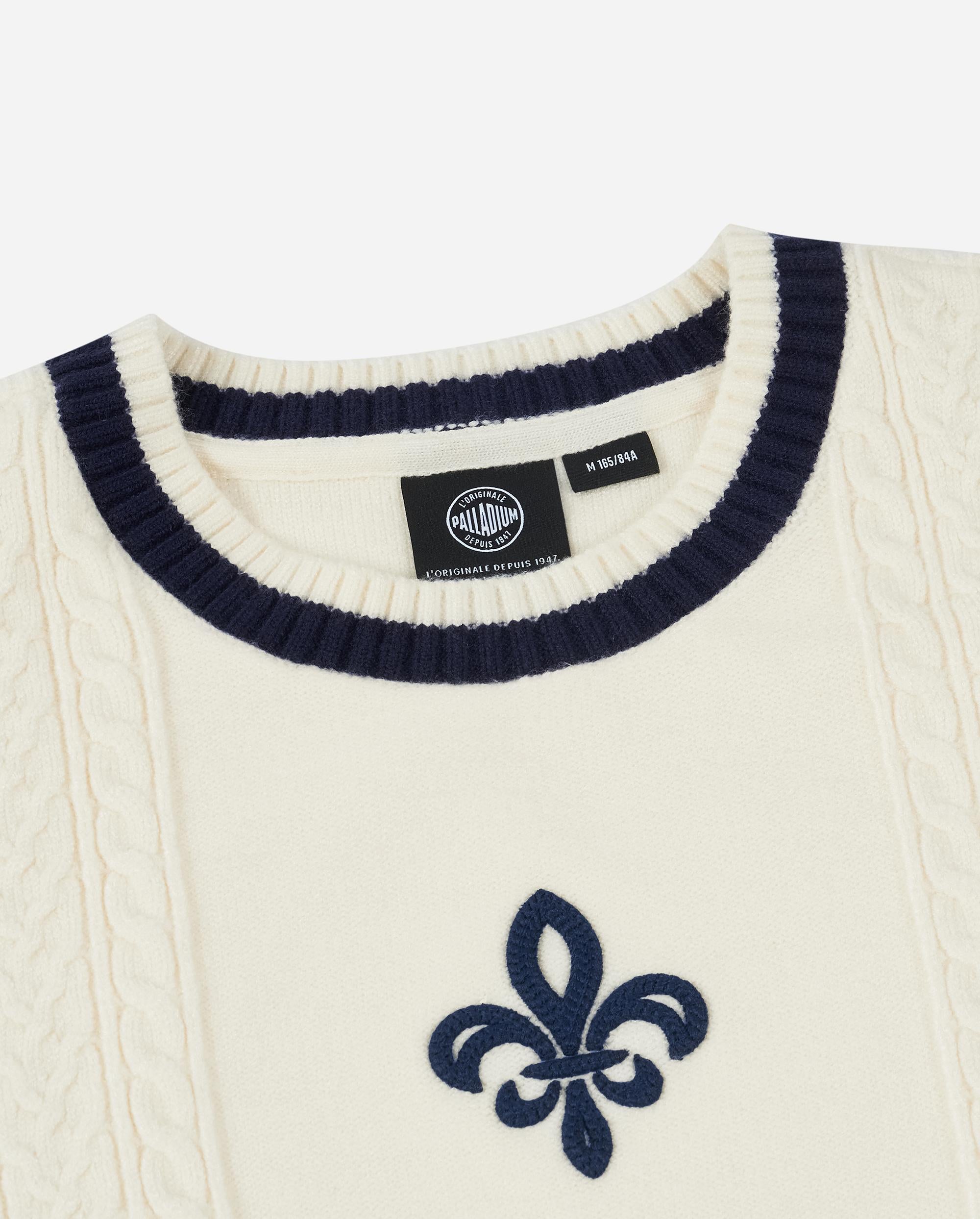 1911984-232 | WOMEN'S IRIS LOGO COLOR BLOCKS SWEATER | VANILLA ICE - Image 3