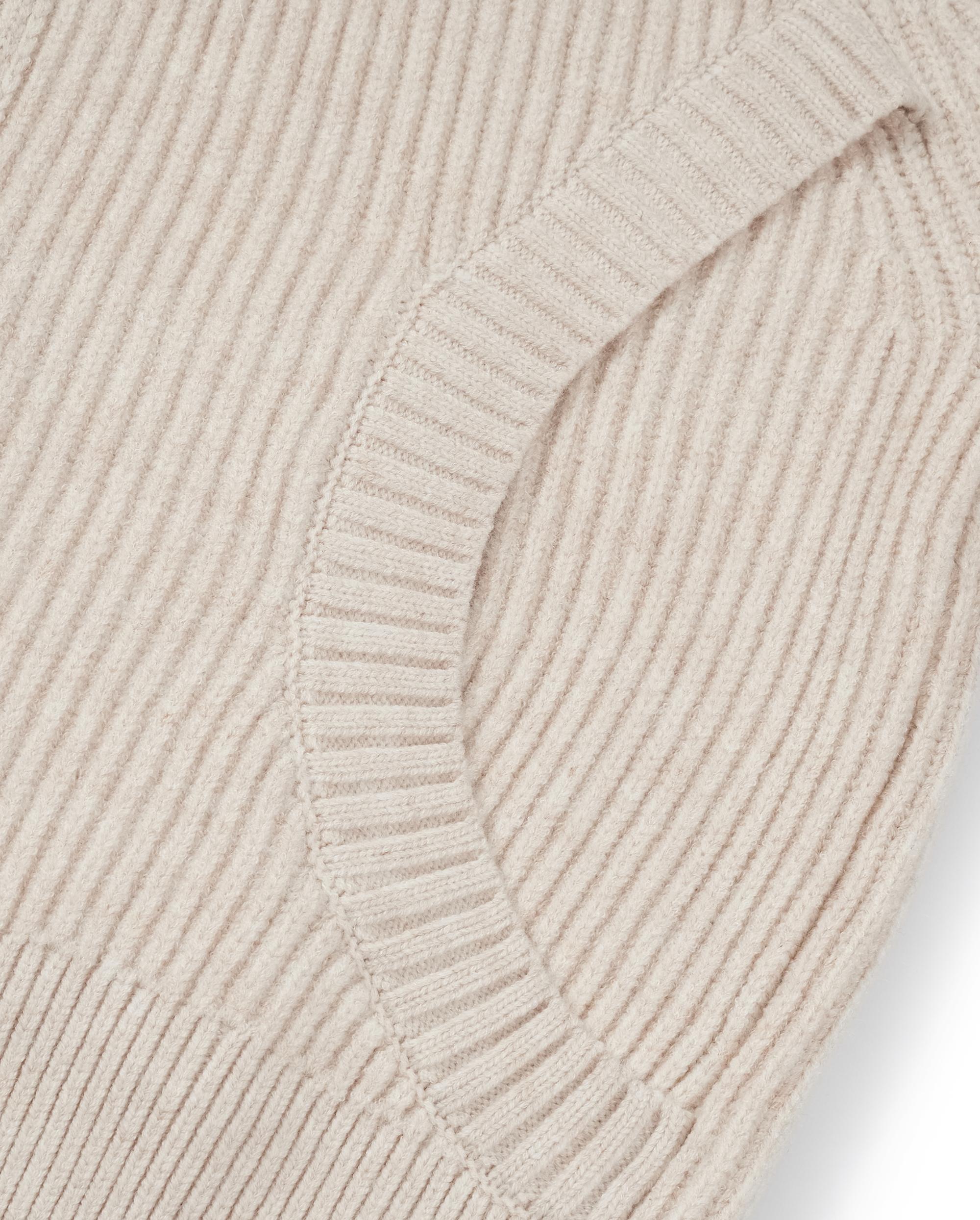 1911985-043 | WOMEN'S IRIS LOGO REVERSIBLE ZIP CARDIGAN | OYSTER GRAY - Image 8