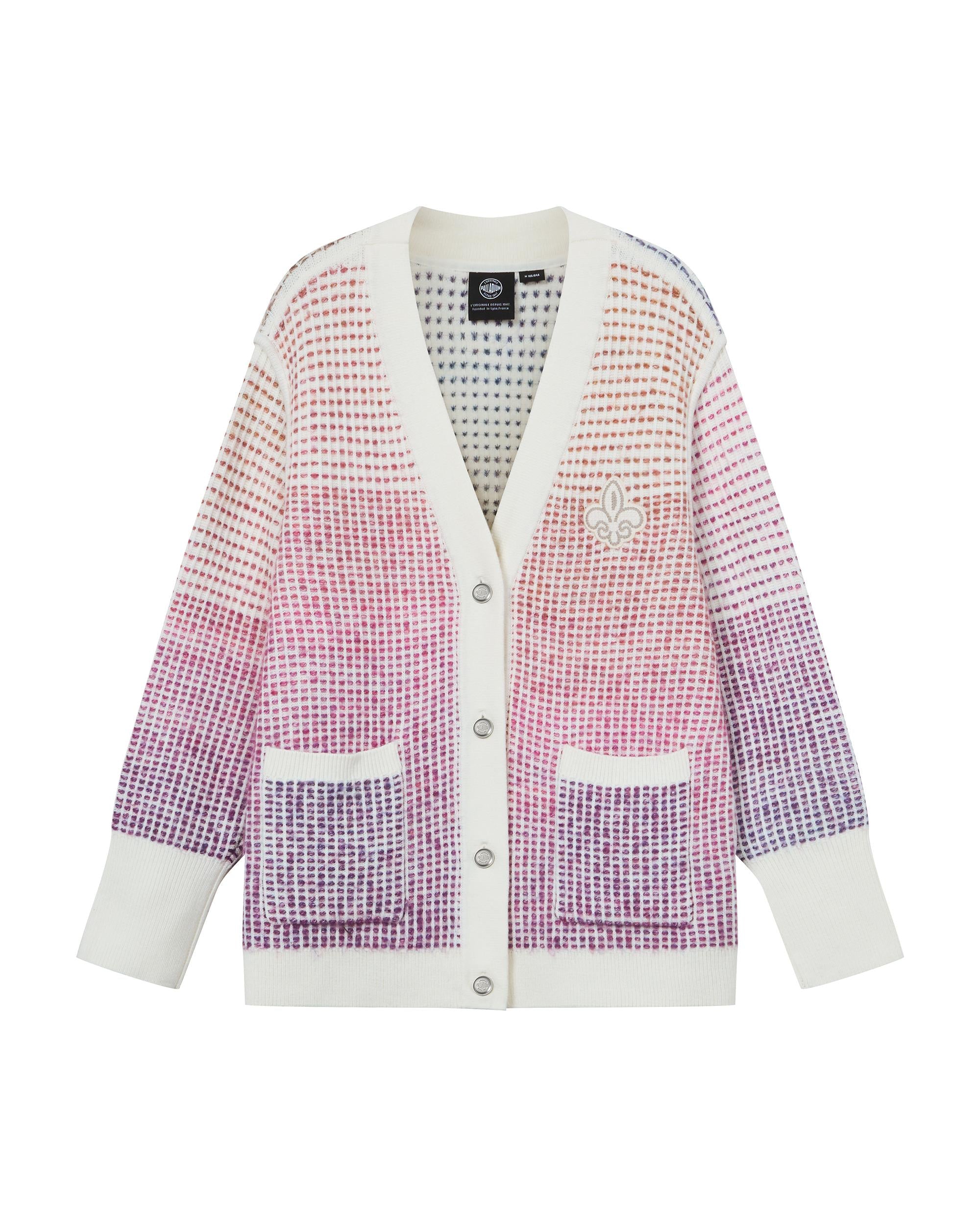 1911990-517 | WOMEN'S IRIS LOGO GRADIENT COLOR CARDIGAN | GRADIENT PL - Image 4