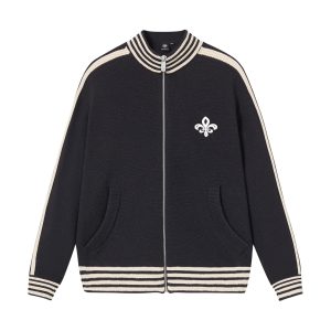 1912838-403 | WOMEN'S IRIS LOGO SIDE TAPED JACKET CARDIGAN | TOTAL ECLIPSE