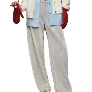 1912841-397 | WOMEN'S VINTAGE WASHED BARREL-LEG JEANS | MOUNTAIN SPRING