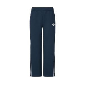 1912853-403 | WOMEN'S IRIS LOGO SIDE TAPED STRAIGHT PANTS | TOTAL ECLIPSE