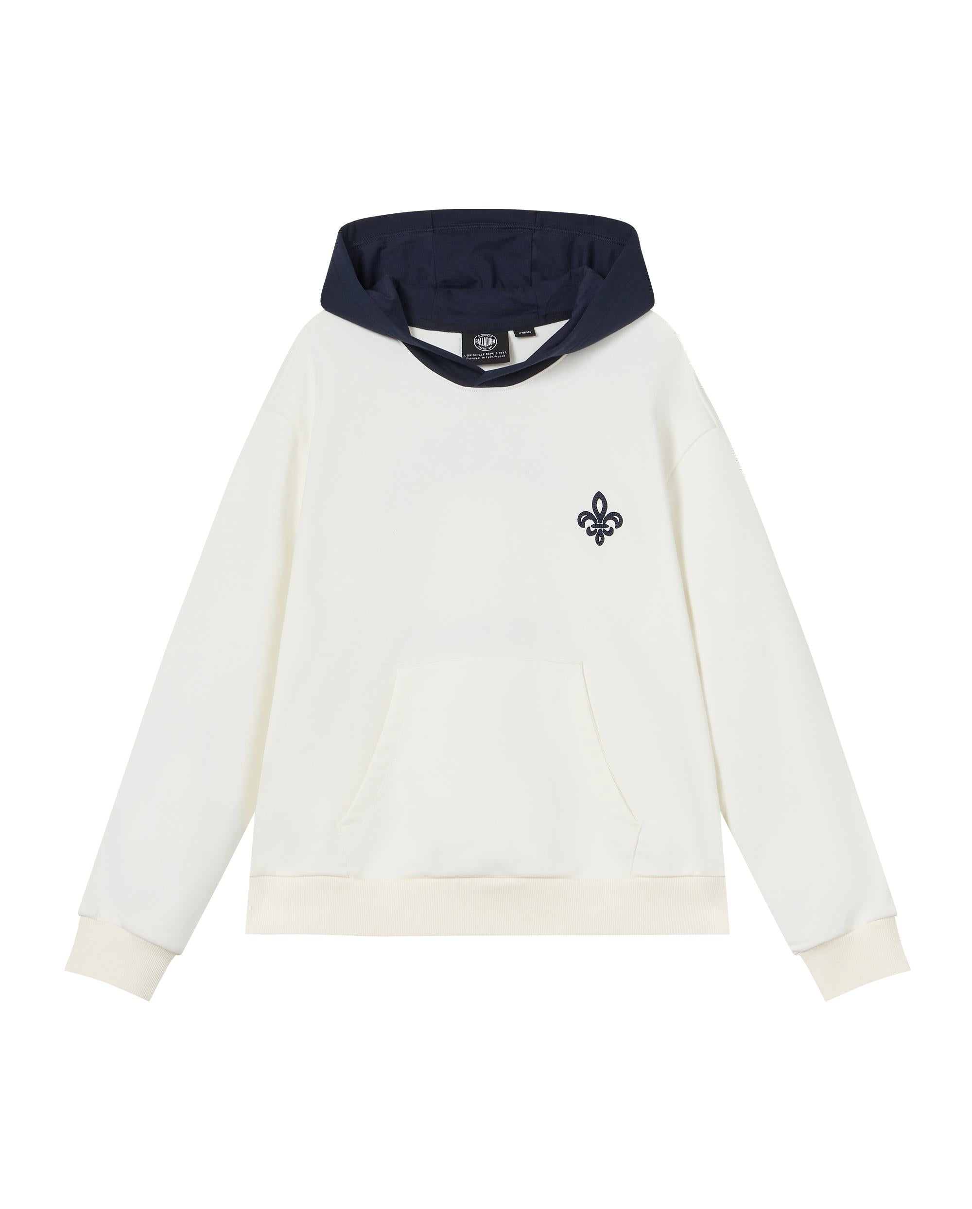 1912857-262 | WOMEN'S IRIS LOGO COLOR BLOCKS HOODIE | MARSHMALLOW - Image 4