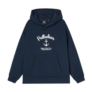 1913467-403 | WOMEN'S VOYAGE THEME DROPPED SHOULDERS HOODIE | TOTAL ECLIPSE