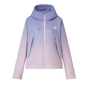 1913557-992 | WOMEN'S LOOSE FIT WATER REPELLENT WINDPROOF JACKET | PINK/PURPLE