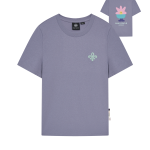 1913597-458 | WOMEN'S IRIS LOGO T-SHIRT | BLUE GRANITE