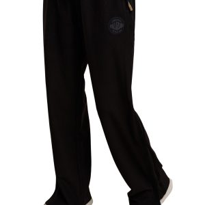 197817-048 | WOMEN'S LOGO SIDE TAPED WIDE-LEG PANTS | TAP SHOE