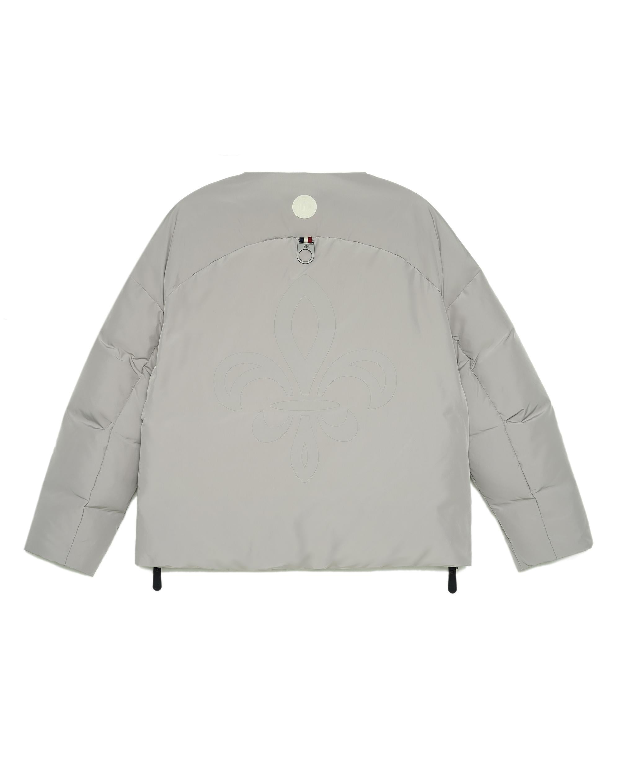 198969-031 | WOMEN'S PALLADIUM LOGO DOWN JACKET | FLINT GRAY - Image 7