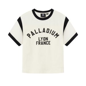 199742-232 | WOMEN'S VINTAGE PALLADIUM LOGO CONSTRASTING COLOR | VANILLA ICE