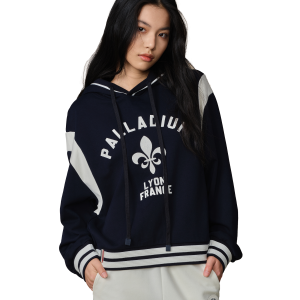 199802-406 | WOMEN'S PALLADIUM LOGO COLOR BLOCKS HOODIE | SALUTE