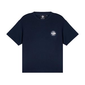 199812-406 | WOMEN'S PALLADIUM LOGO LOOSE FIT COTTON T-SHIRT | SALUTE