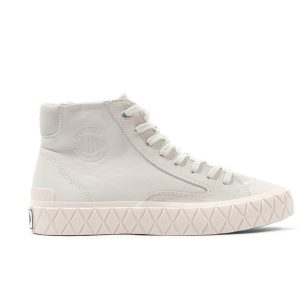 74320-180-M | PALLA ACE CHUKKA SUEDE | CREAM WHITE