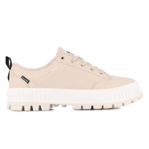 74408-217-M | UNISEX PALLASHOCK LO OG WP+ SNEAKERS | SAHARA
