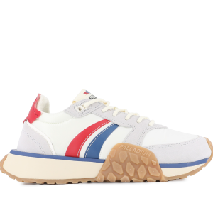 74487-160-M | TROOP RUNNER FLAME | WHITE/CHILI/BLUE
