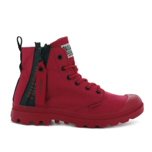 76443-614-M | PAMPA UNZIPPED | RED SALSA