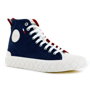 77015-402-M | PALLA ACE CANVAS MID | MOOD INDIGO/CHILI PEPPER