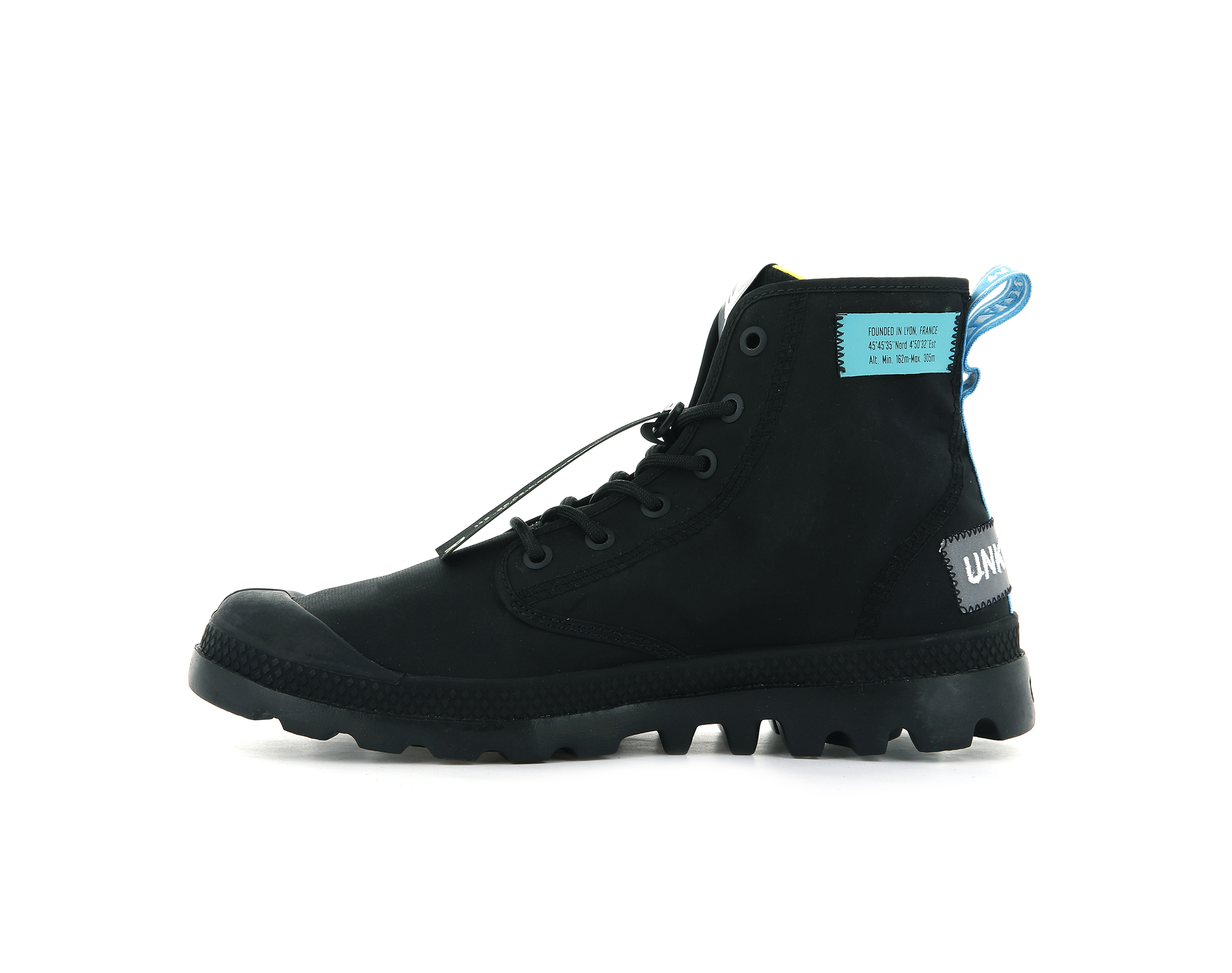 77082-008-M | PAMPA LITE OVERLAB NEON | BLACK/BLACK - Image 4