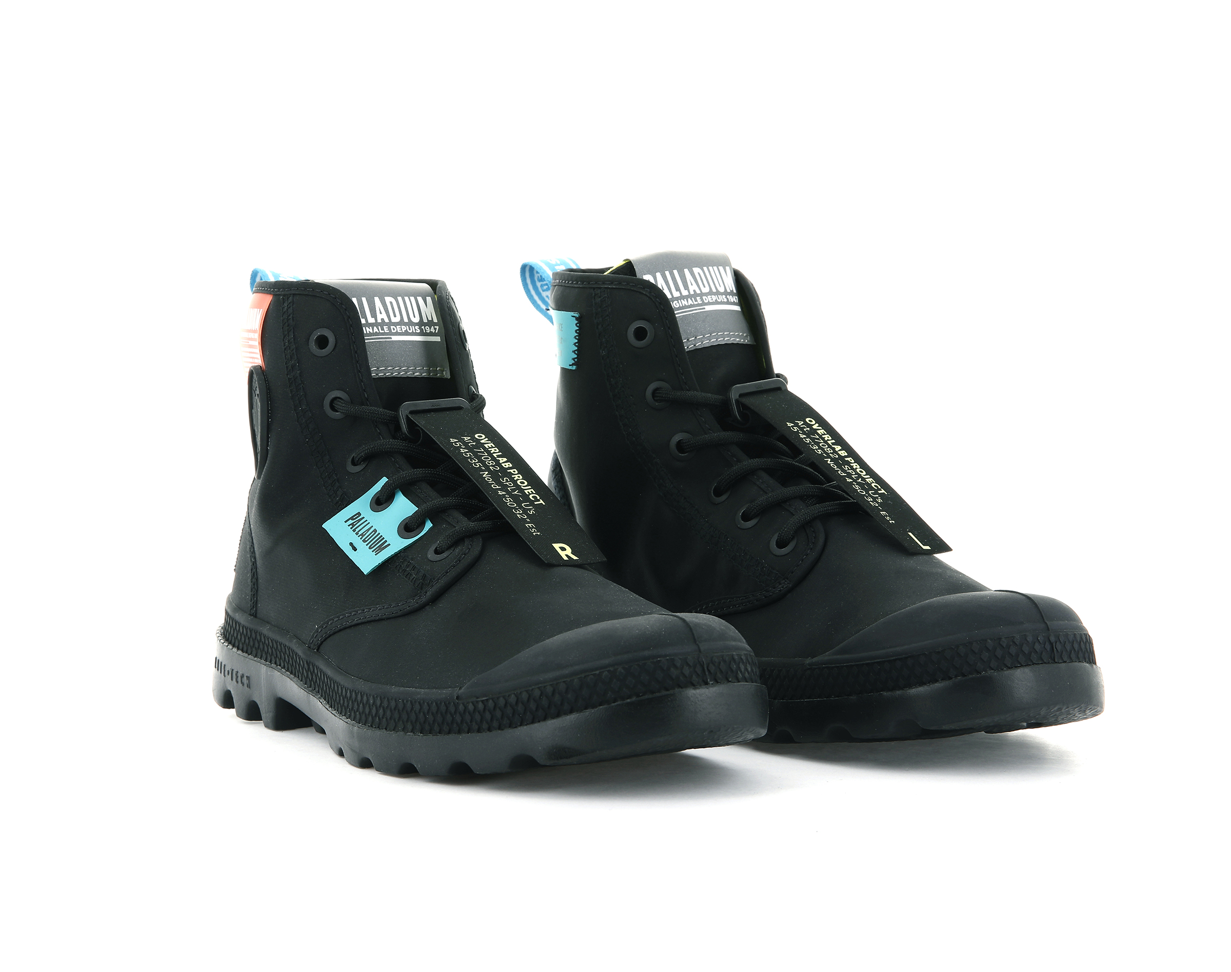 77082-008-M | PAMPA LITE OVERLAB NEON | BLACK/BLACK - Image 6