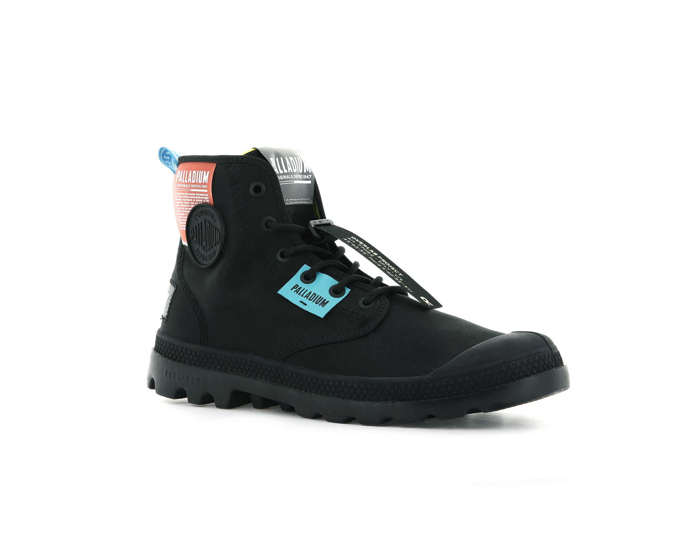 77082-008-M | PAMPA LITE OVERLAB NEON | BLACK/BLACK - Image 2