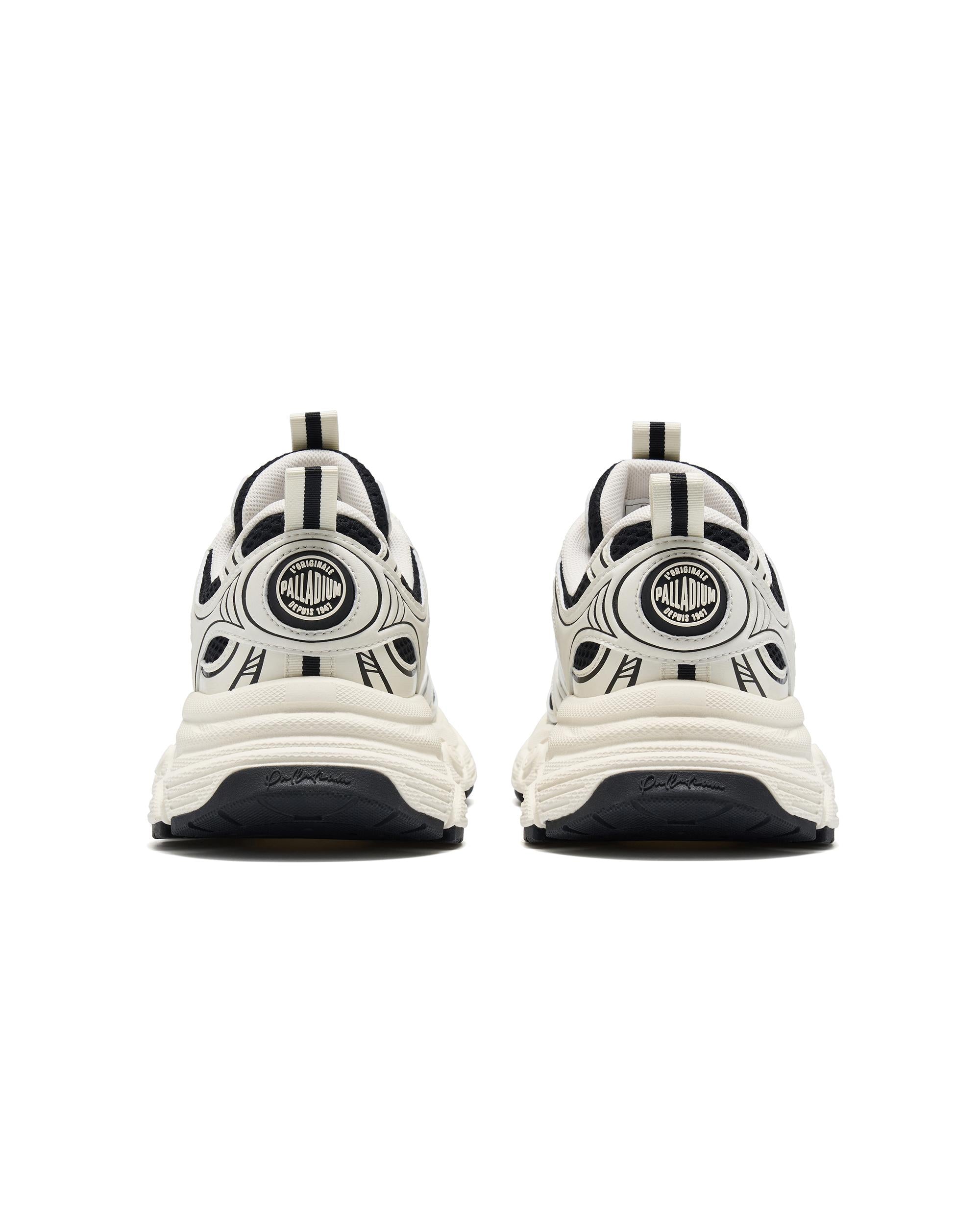94577-019-M | WOMEN'S PALLAEIFFEL SNEAKERS | BK/SL/WT/BK - Image 5