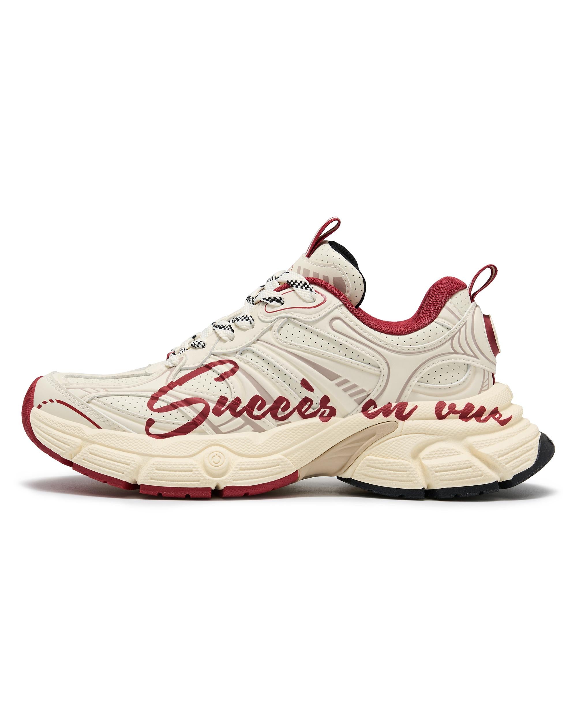 94840-024-M | WOMEN'S PALLAEIFFEL CNY SNEAKERS | GY/RD/WT