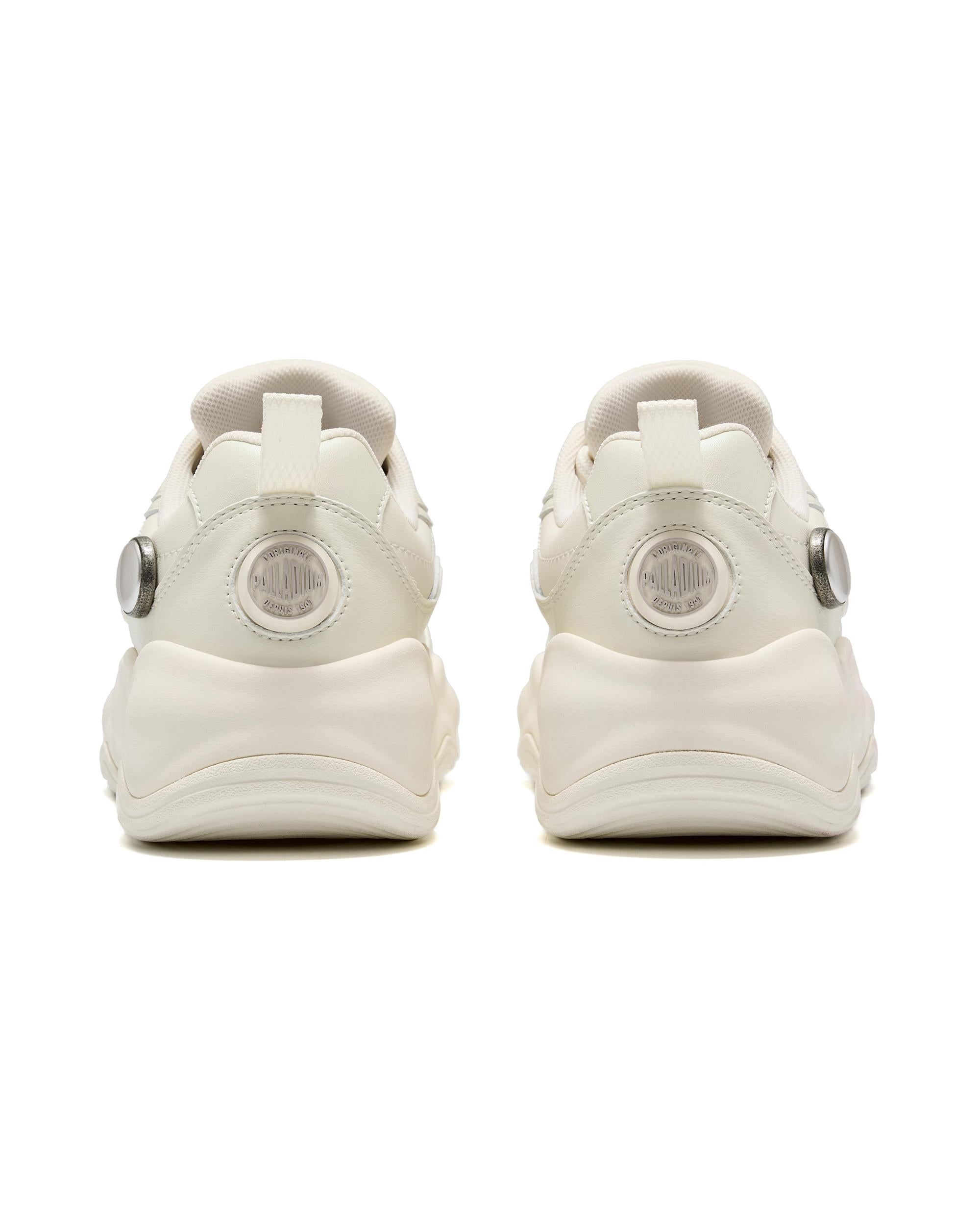 94845-101-M | WOMEN'S PALLAPEARL CHUNKY SNEAKERS | WT/WT - Image 4