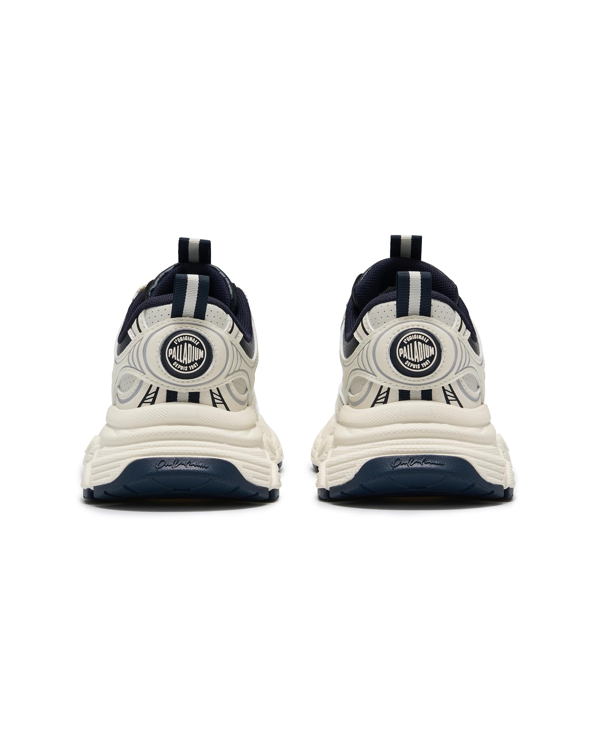 94848-114-M | WOMEN'S PALLAEIFFEL SNEAKERS | WT/BU/WT - Image 5