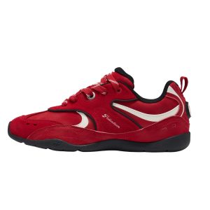 94911-603-M | WOMEN'S PALLARACE SUEDE SNEAKERS | RED/BLACK