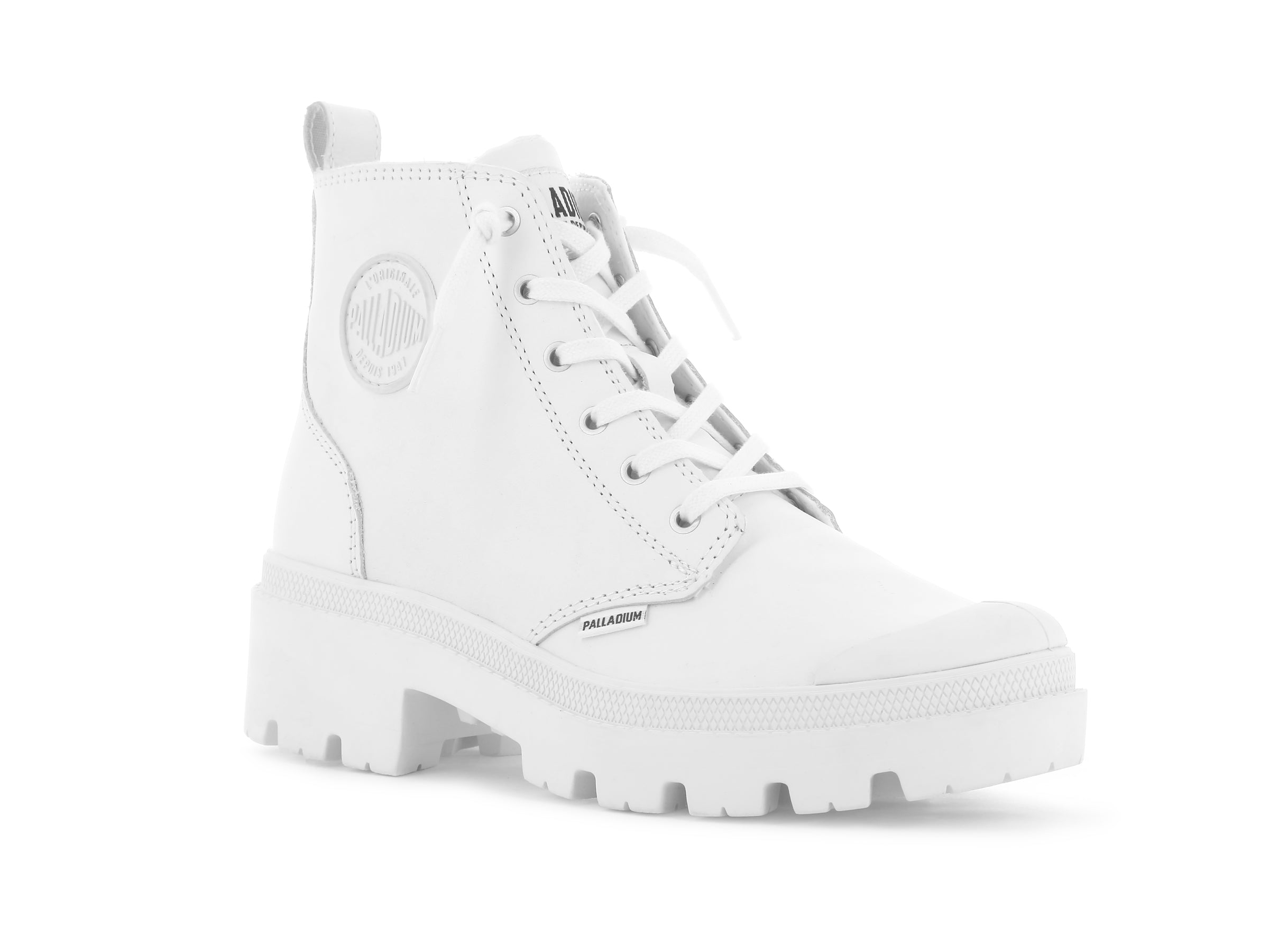96905-102-M | PALLABASE LEATHER | WHITE/BLACK - Image 2