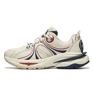 99319-113-M | WOMEN'S PALLALOOP SNEAKERS | BEIGE/RED/BLUE