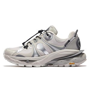 99323-080-M | WOMEN'S PALLALOOP OS WATER REPELLENT SNEAKERS | SILVER/SILVER