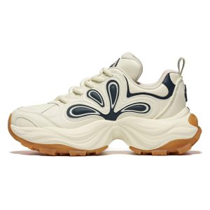 99404-137-M | WOMEN'S PALLABLOOM SNEAKERS | BEIGE/BLUE/BROWN