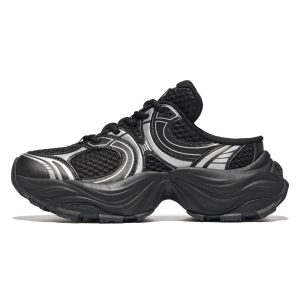 99406-001-M | WOMEN'S PALLABLOOM CK SLP SNEAKERS | BK/BK