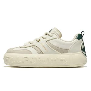 99432-199-M | WOMEN'S PALLANOTE ST SNEAKERS | WT/GREEN/BEIGE