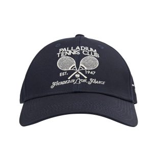 C3489-500 | PALLADIUM TENNIS CLUB LOGO COTTON CAP | STRATIFIED SEA