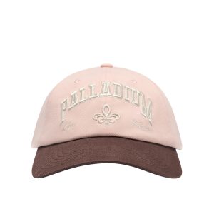 C3540-700 | EMBROIDERED PALLADIUM IRIS LOGO CAP | CAMEO ROSE